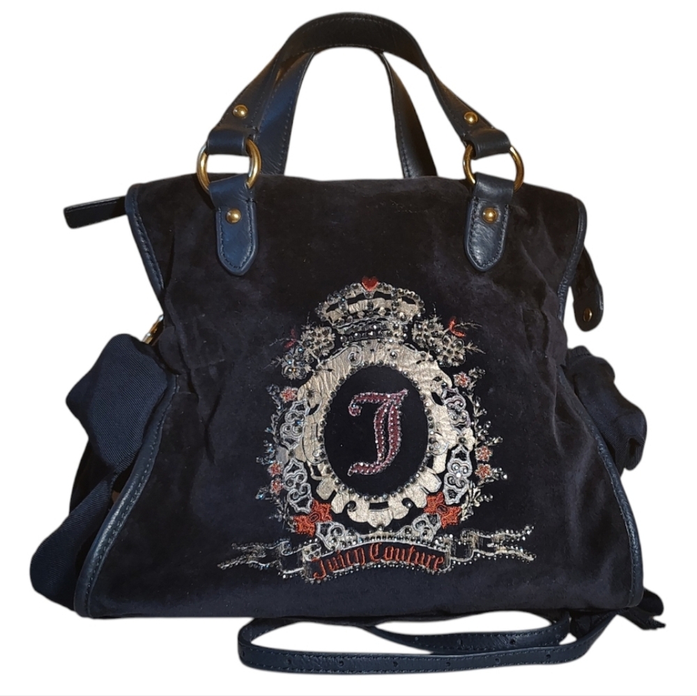 Vintage Juicy Couture Royal Blue Daydreamer Crossbody